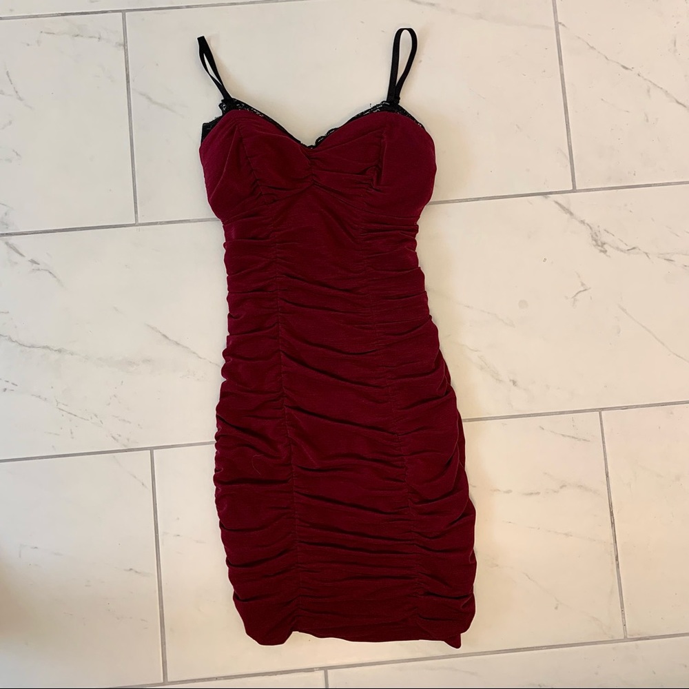 Sexy Ruched Guess Dress. Size 4.
